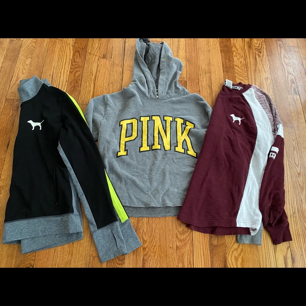 pink long sleeve shirts